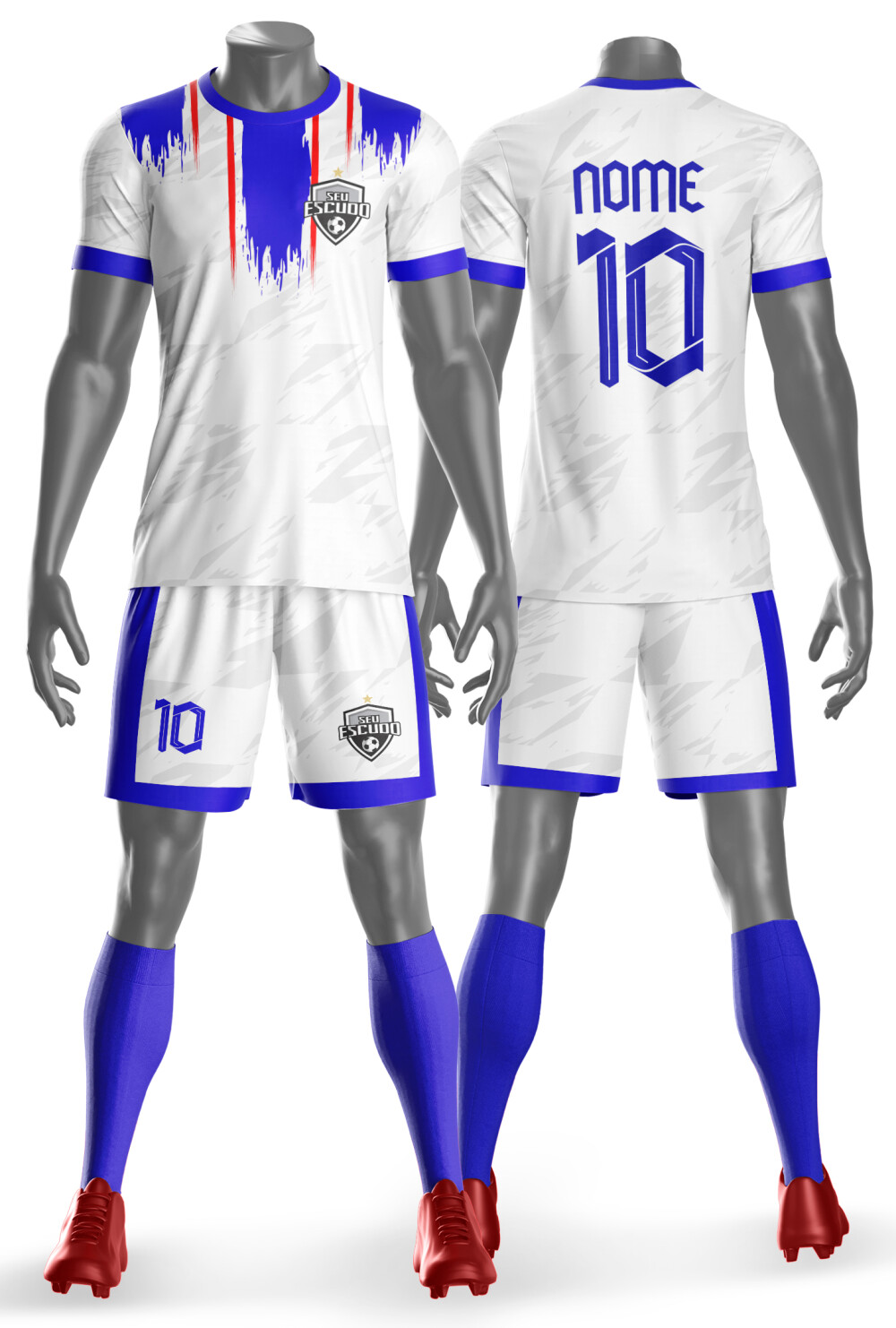 Vetor uiforme Esportivo 012