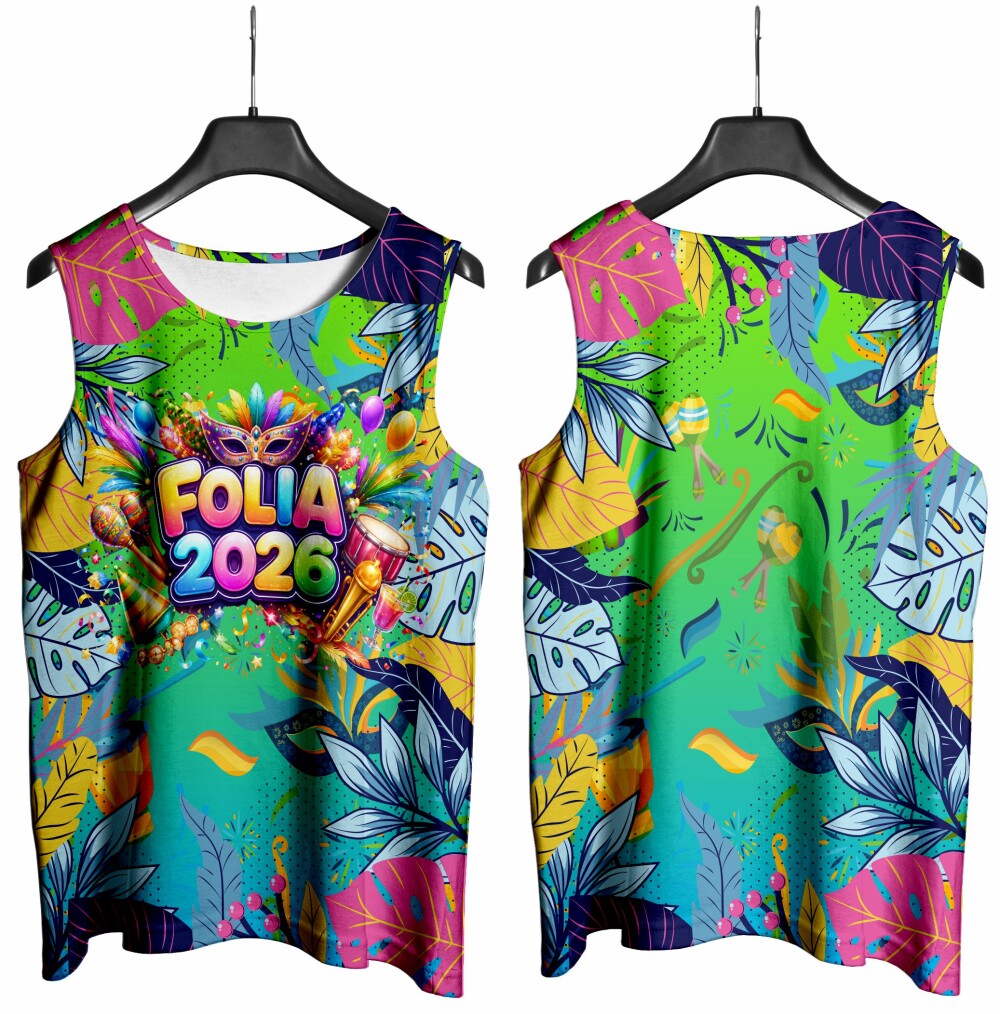 Arte vetor camisa Abadá carnaval-052