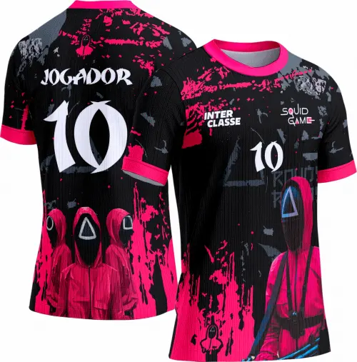 Arte Vetor Camisa Interclasse Round Six 0095