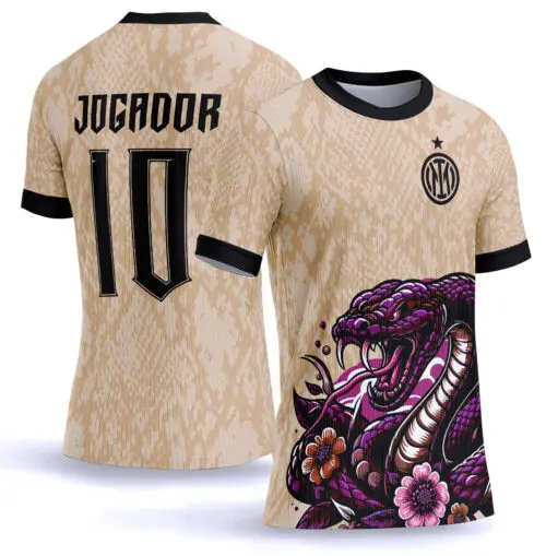 Arte vetor camisa Interclasse cobra 0047