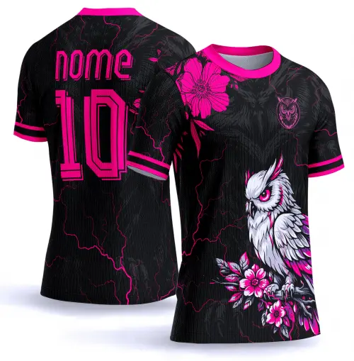 Arte vetor camisa Interclasse coruja 0046