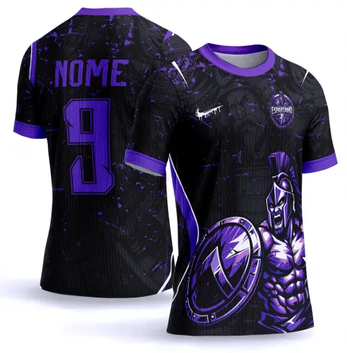 Arte vetor camisa Interclasse espartano 0054