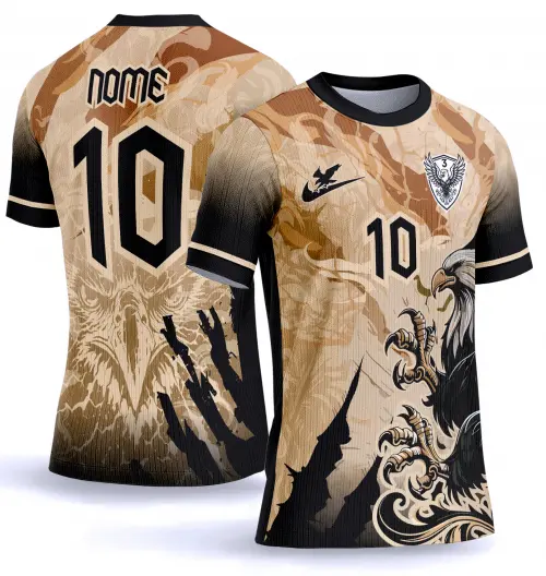 Arte vetor camisa Interclasse gavião 0019