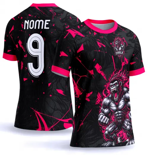 Arte vetor camisa Interclasse gorila 0052