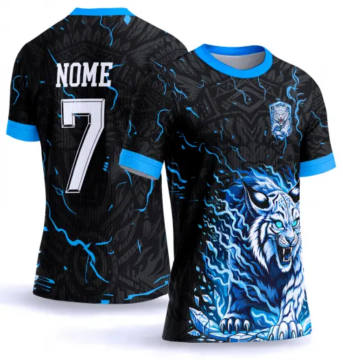 Arte vetor camisa Interclasse lince 0037