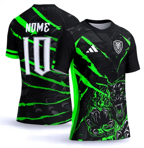 Arte vetor camisa Interclasse pantera 0011