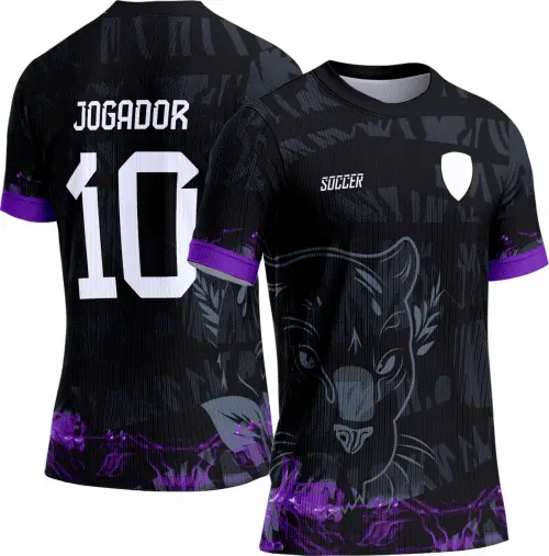 Arte Vetor Camisa Interclasse Pantera 0085
