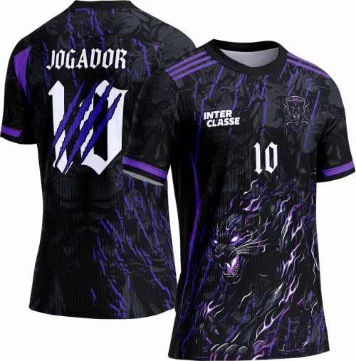 Arte Vetor Camisa Interclasse Pantera 0093