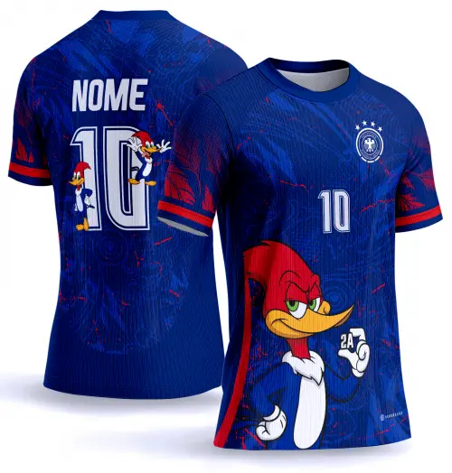Arte vetor camisa Interclasse pica pau 0017