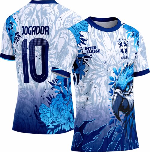 Arte Vetor Camisa Interclasse Arara 0148