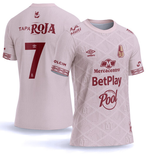 Arte Vetor Camisa Deportes Tolima Visita 2026