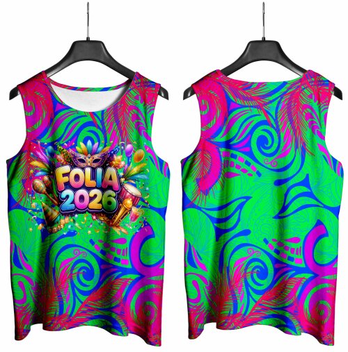 Arte vetor camisa Abadá carnaval-028