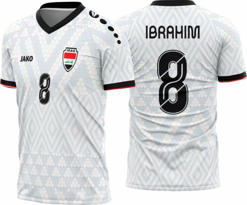 Arte Vetor Camisa Iraque Titular 2026-28