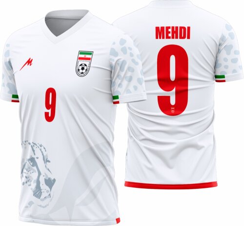 Arte vetor camisa Irã Titular 2026-28