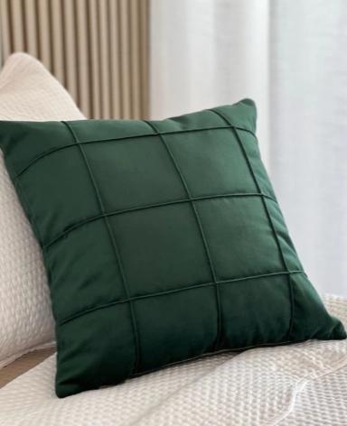 Capa de almofada decorativa Suede aveludado 45x45