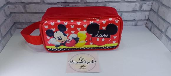 Estojo Personalizado Mickey e Minie