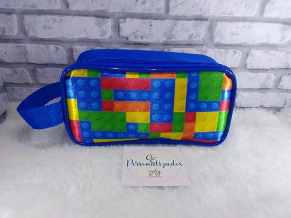 Estojo Personalizado Peças Lego