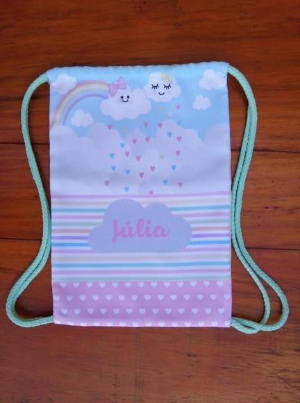 Mochila chuva de amor