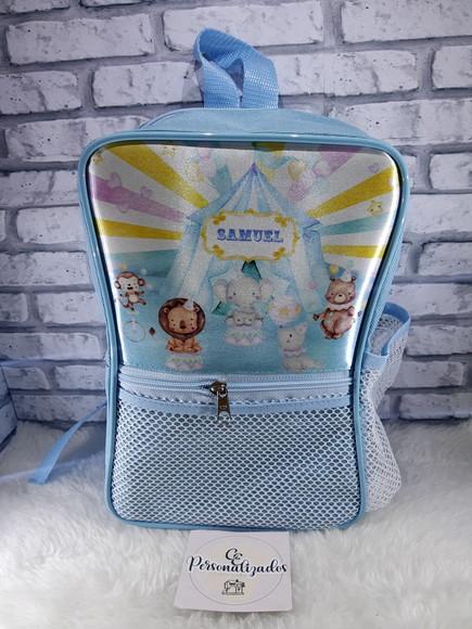 Mochila Cinturinha Personalizada com Bolso Circo