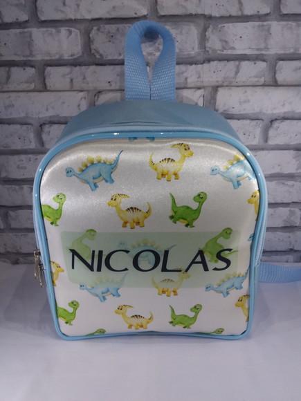 Mochilinha Personalizada Dinossauros