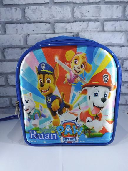 Mochilinha Personalizada Patrulha Canina