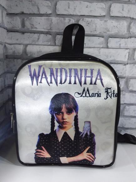 Mochilinha Personalizada Wandinha