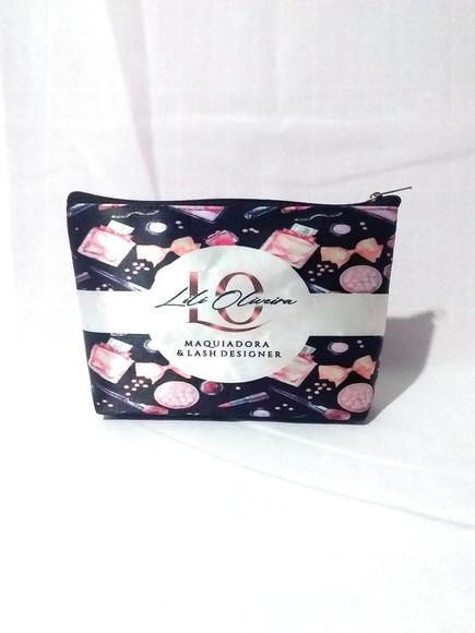 Necessaire personalizada de nylon