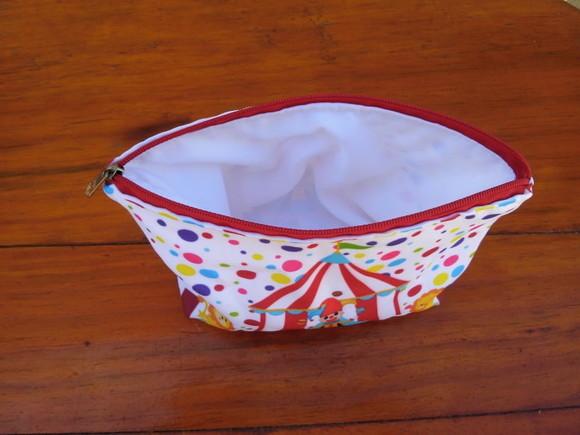 Necessaire personalizada circo