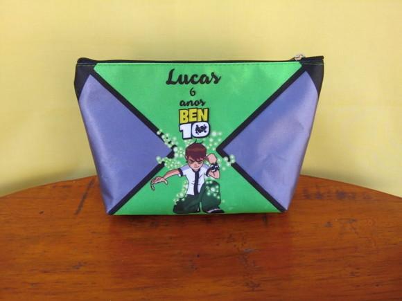 Necessaire personalizada de nylon 600 Ben 10