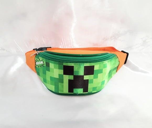 Pochete Infantil Personalizada Minecraft