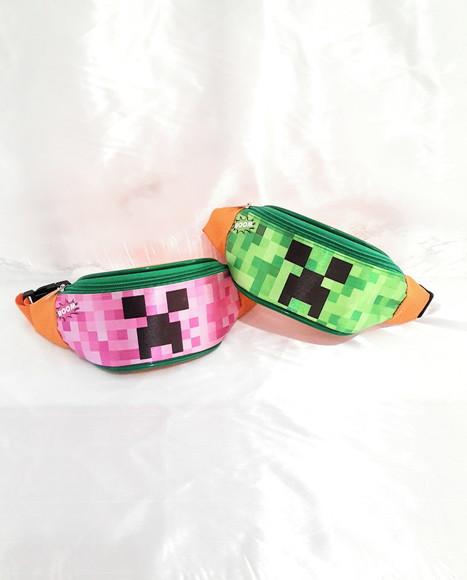 Pochete Infantil Personalizada Minecraft