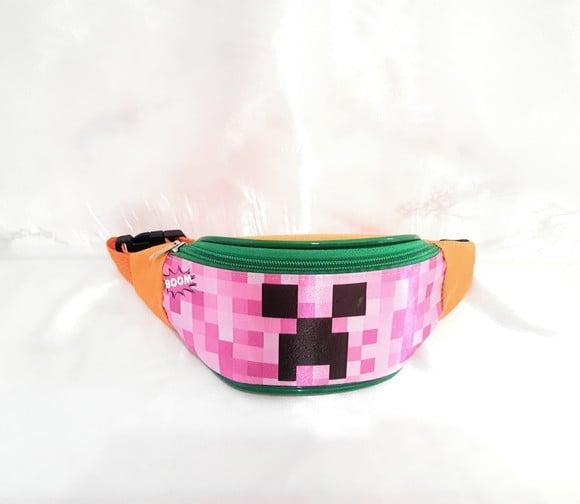 Pochete Infantil Personalizada Minecraft