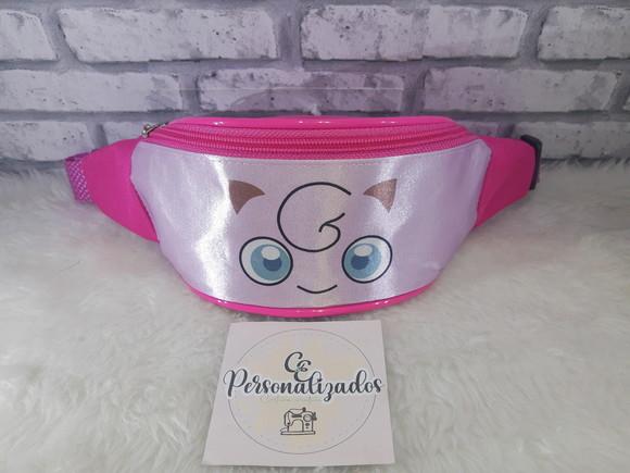 Pochete Infantil Personalizada Pokemon Rosa