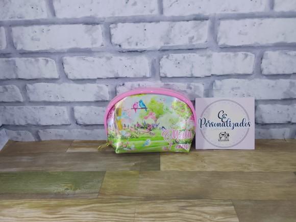 Porta Moedas Personalizado Jardim Encantado