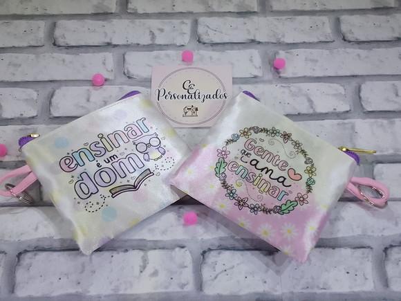 Porta Moedas Personalizado Professores