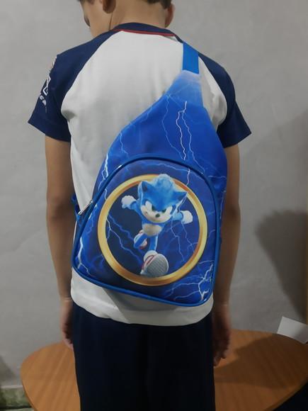 Sling Bag Personalizada Sonic