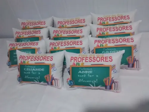 ALMOFADA DECORATIVA PERSONALIZADA PROFESSORES 20X27 CM