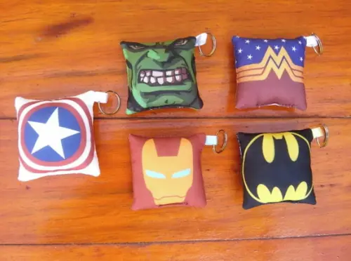 Almochaveiro personalizado heróis