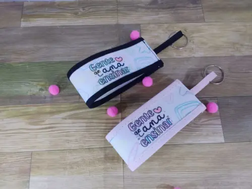 Chaveiro De Tecido Personalizado