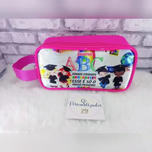 Estojo Personalizado Abc