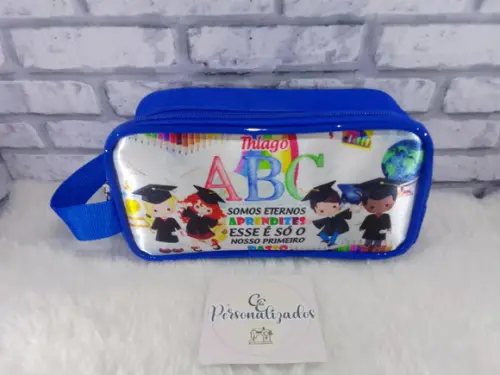 Estojo Personalizado Abc
