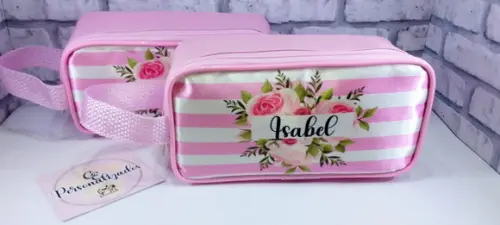 Estojo Personalizado Flores