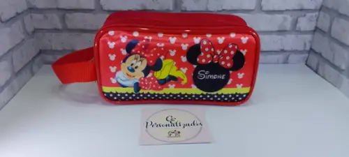 Estojo Personalizado Mickey e Minie