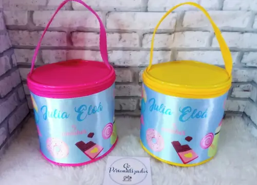 Frasqueira Personalizada Confeitaria