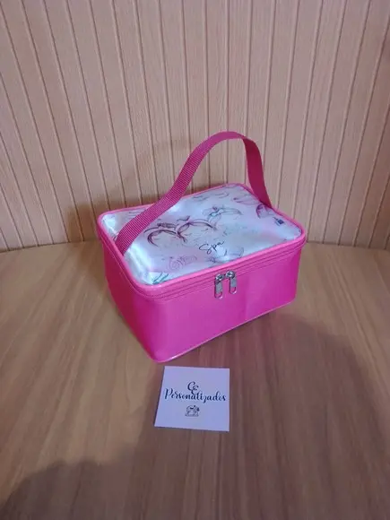 Frasqueira Personalizada Rosa Spa