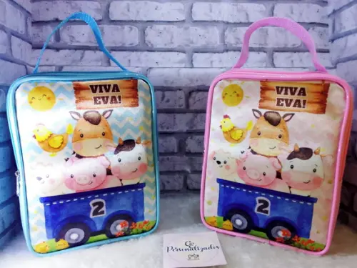 Maletinha Personalizada Fazendinha