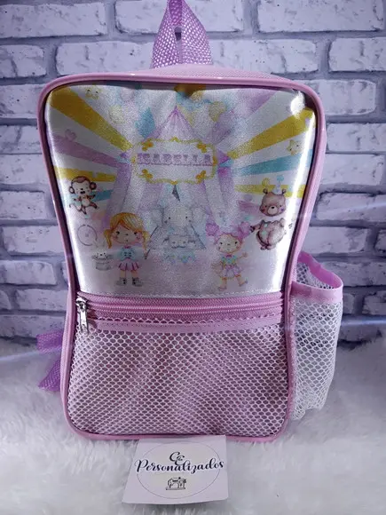 Mochila Cinturinha Personalizada com Bolso Circo