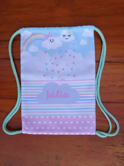 Mochila chuva de amor