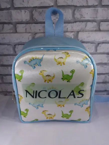 Mochilinha Personalizada Dinossauros