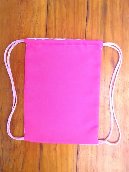 Mochilinha Saco para Sublimação
